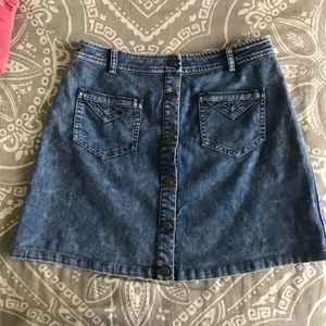 Denim Skirt